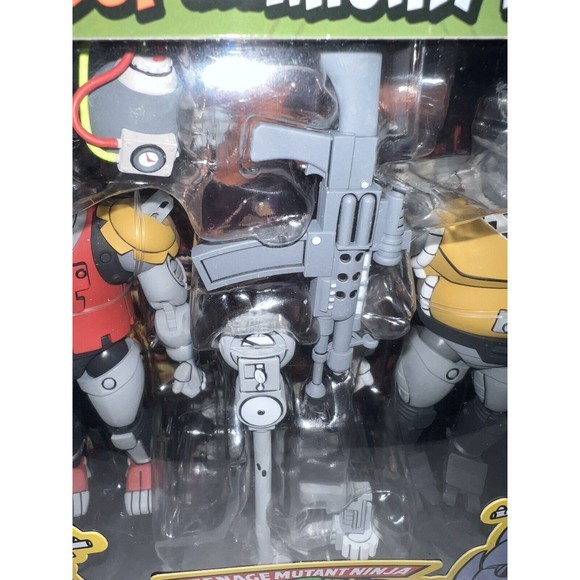 NECA TMNT Super Bebop and Mighty Rocksteady 7" Scale Action Figures Brand New - Picture 4 of 10